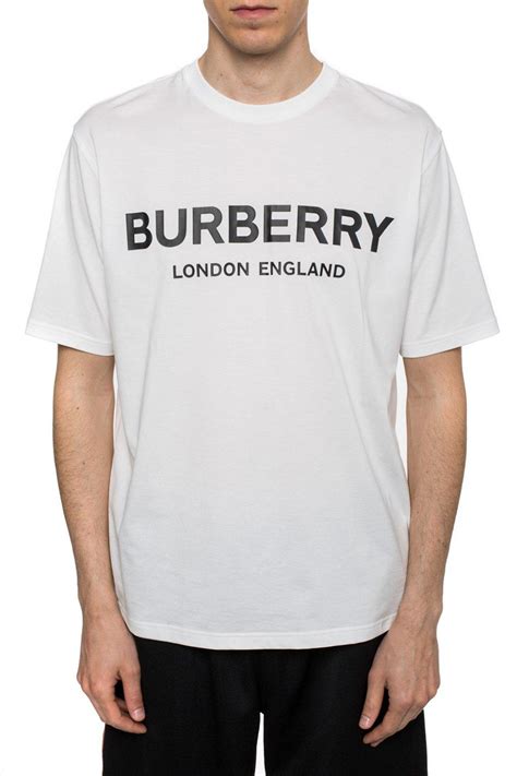 burberry t shirt zipper white logo|original burberry men t shirt.